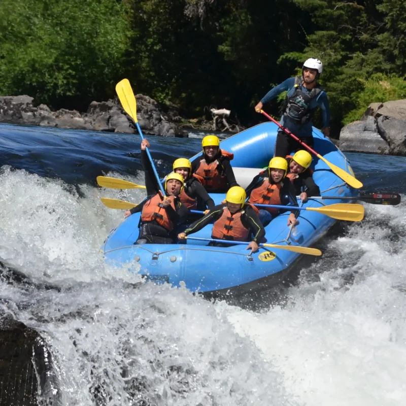 Rafting Alto en el Río Trancura