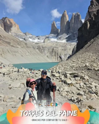Queridos Sergio y María Angélica ❤️🏔️Gracias por permitirnos acompañarlos durante esta hermosa aventura de 6 días por la Patagonia 🫂✨Recorrieron paisajes increíbles como Glaciar Grey 🧊, Glaciares Balmaceda y Serrano 🚤, el Parque Nacional Torres del Paine 🌿 y cerraron esta experiencia de la forma más épica posible: alcanzando Base Torres 💪🏻🏔️A sus 69 años, nos dejaron una enseñanza que difícilmente olvidaremos… que la edad es solo un número cuando en la vida aún existen sueños, desafíos y cumbres por alcanzar ❤️✨Verlos completar este desafío con tanta energía, valentía y emoción fue realmente inspirador 🥹Gracias por la confianza, por su linda energía y por recordarnos que nunca es tarde para seguir viviendo aventuras inolvidables 🌎💫Un gran abrazo de todo el equipo El Raco Experience 🫂
